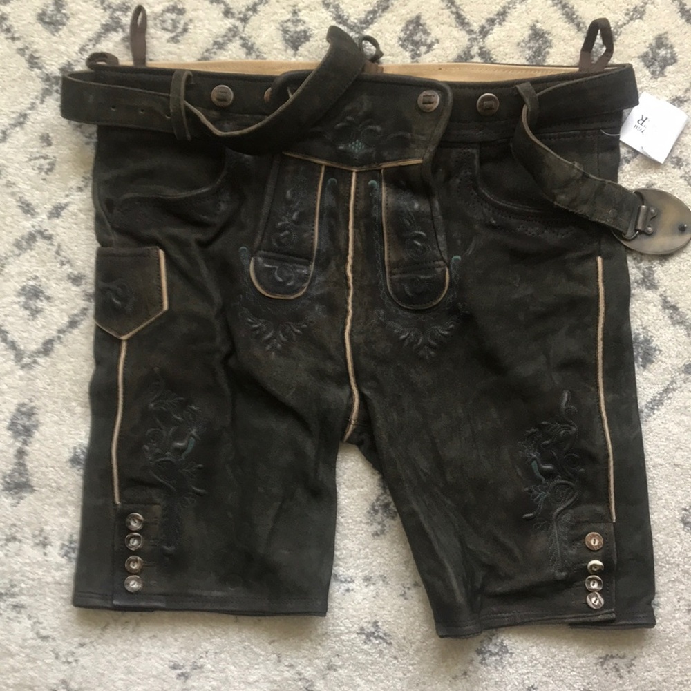Men’s Real Lederhosen NWT